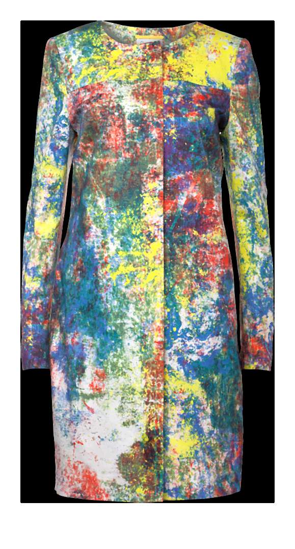 Moda niezwykla klasyczna, elegancko skrojonych ubrań wyjęta spod pędzla Jacksona Pollocka czy Pabla Picassa