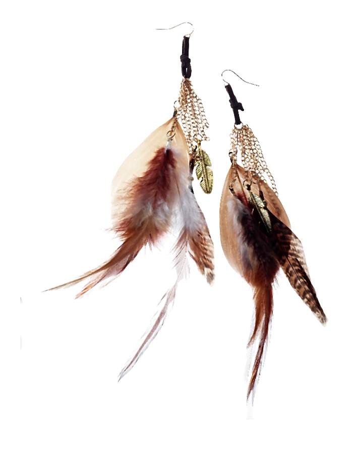 Claires_Brown feather earrings _7, 8.99 Euro, 14.90 CHF, 35.90 PLN-002-2014-06-02 _ 17_43_18-80