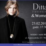 Zaproszenie na kobiece spotkanie Ditta Zimmermann & Women 23.02.2016 r.