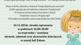 Szafing w Labibu w Wola Parku Moda, LIFESTYLE - Półki w szafie dzieci uginają się pod swoim ciężarem? Za małe ubranka i zapomniane zabawki tylko zajmują miejsce? Wola Park i Labibu mają na to receptę. W najbliższą środę zapraszają do sali zabaw na wymianę oraz wyprzedaż dziecięcych ubrań i akcesoriów.