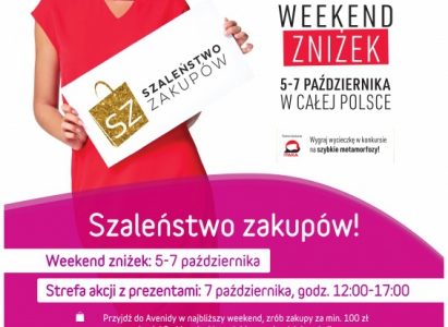 Jesień pełna gorących okazji, czyli Avenida Poznań z akcją „Szaleństwo zakupów”