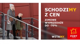 Ruszają zimowe wyprzedaże w Porcie Łódź Moda, LIFESTYLE - W Porcie Łódź ruszają właśnie zimowe wyprzedaże. Klienci znajdą w Centrum bogatą ofertę modową, elektronikę oraz dekoracje do mieszkania, a wszystko tańsze nawet o 70%.