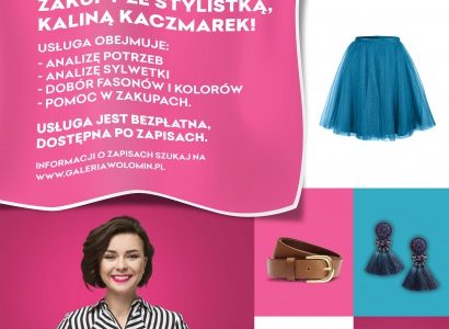 Galeria Wołomin zaprasza na zakupy ze stylistką!