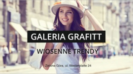 Wiosenne trendy w Galerii Grafitt Moda, LIFESTYLE - Sezon wiosenny można już śmiało uznać za rozpoczęty. Kwietniowa pogoda zaczęła nas rozpieszczać, a wraz z nią salony i butiki znajdujące się w Galerii Grafitt. Wybrane sklepy kuszą nie tylko bogatym i pełnym kolorów asortymentem, ale także rabatami!