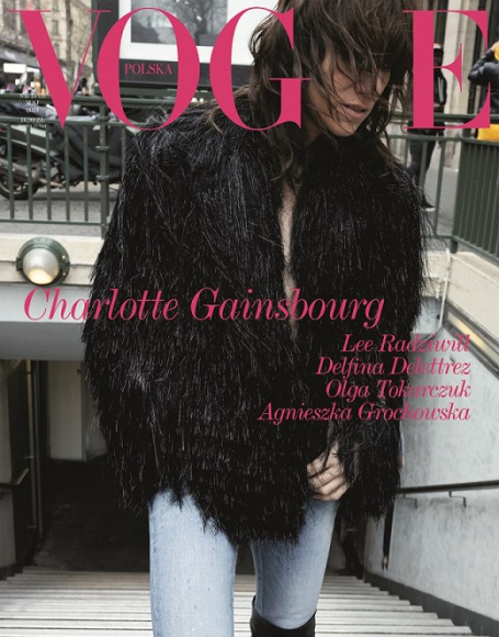 Charlotte Gainsbourg w obiektywie Juergena Tellera na okładce Vogue Polska