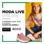 Stylizacje marek Benetton oraz Ecco podczas spotkania Moda Live Online