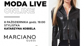 Moda Live Online w Galerii Klif w Gdyni - spotkanie w salonie Marciano Guess Moda, LIFESTYLE - Galeria Klif w Gdyni zaprasza na kolejne, dziewiąte spotkanie z modą. Tym razem trenerka wizerunku Katarzyna Kobiela odwiedzi salon Marciano Guess. Moda Live Online odbędzie się 8 października o godzinie 19:00.